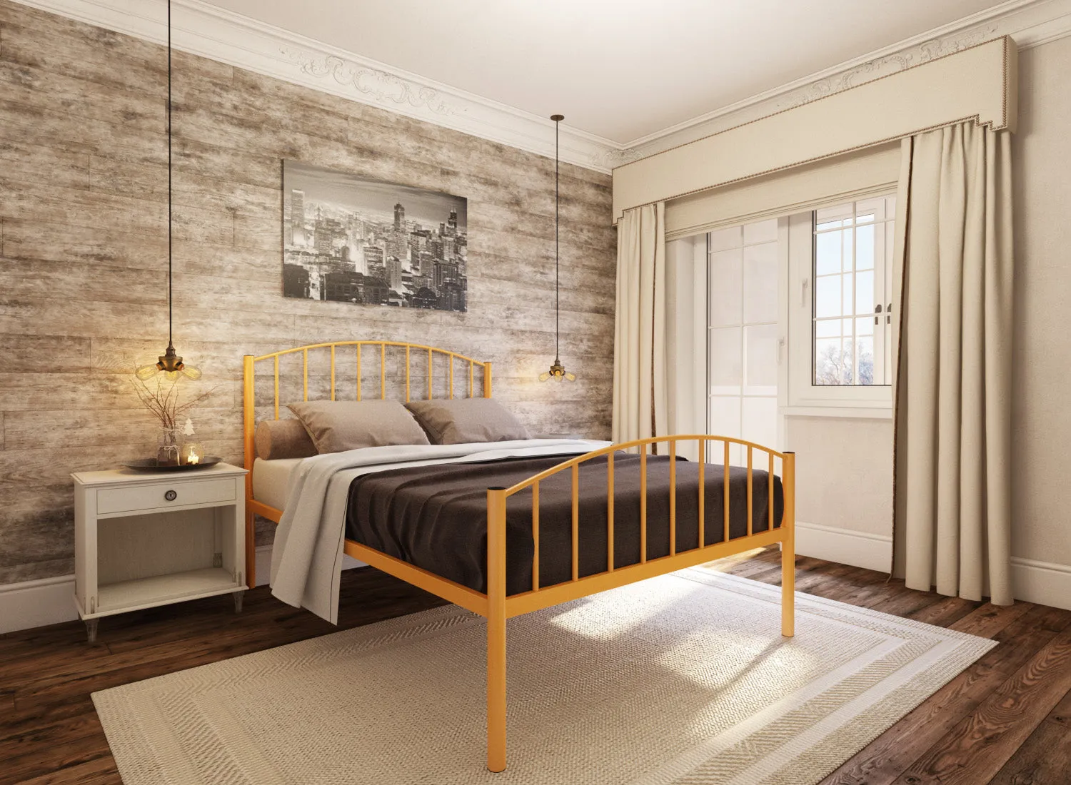 Memphis Metal Bed Frame - Custom