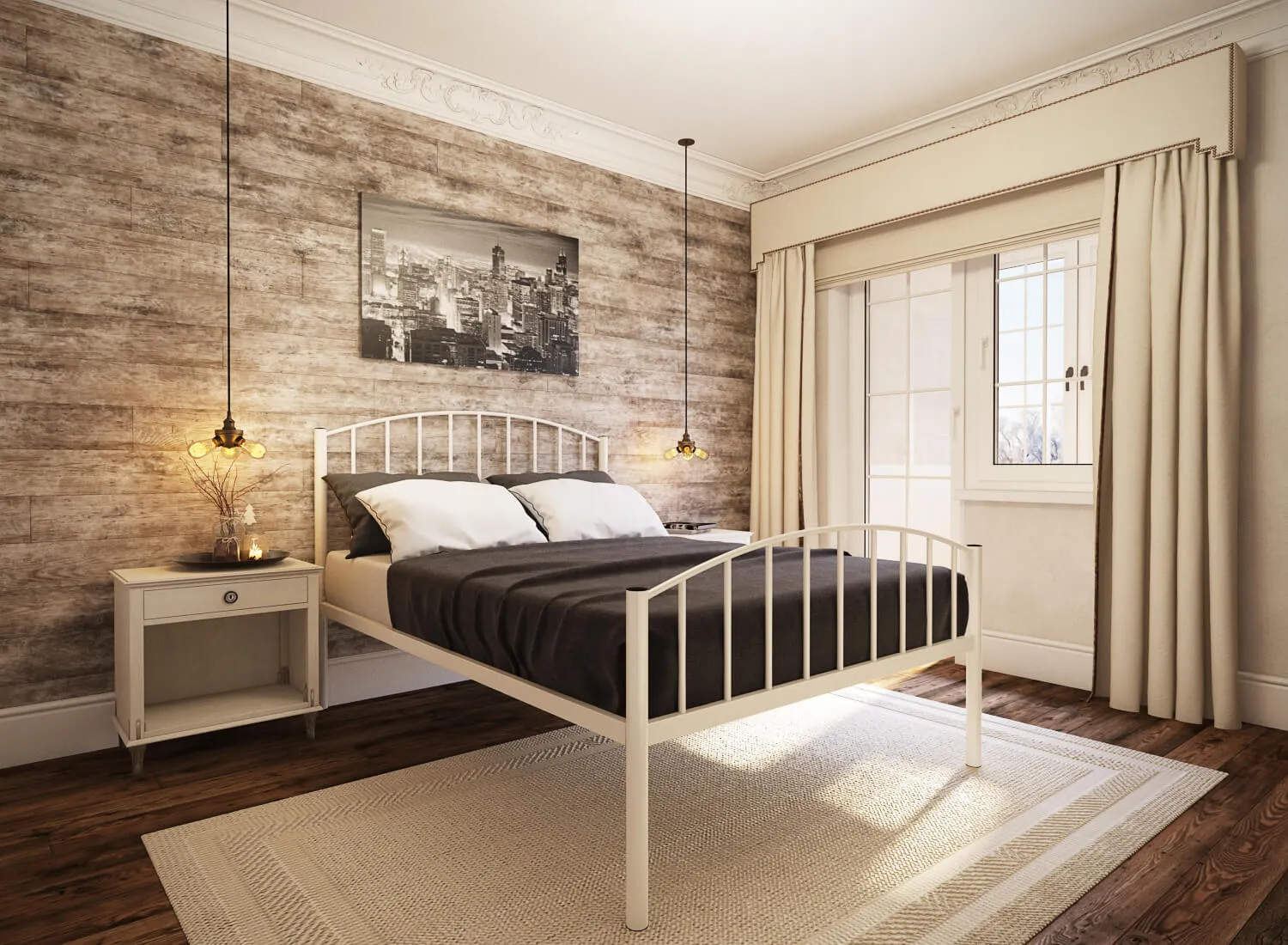 Memphis Metal Bed Frame - Custom