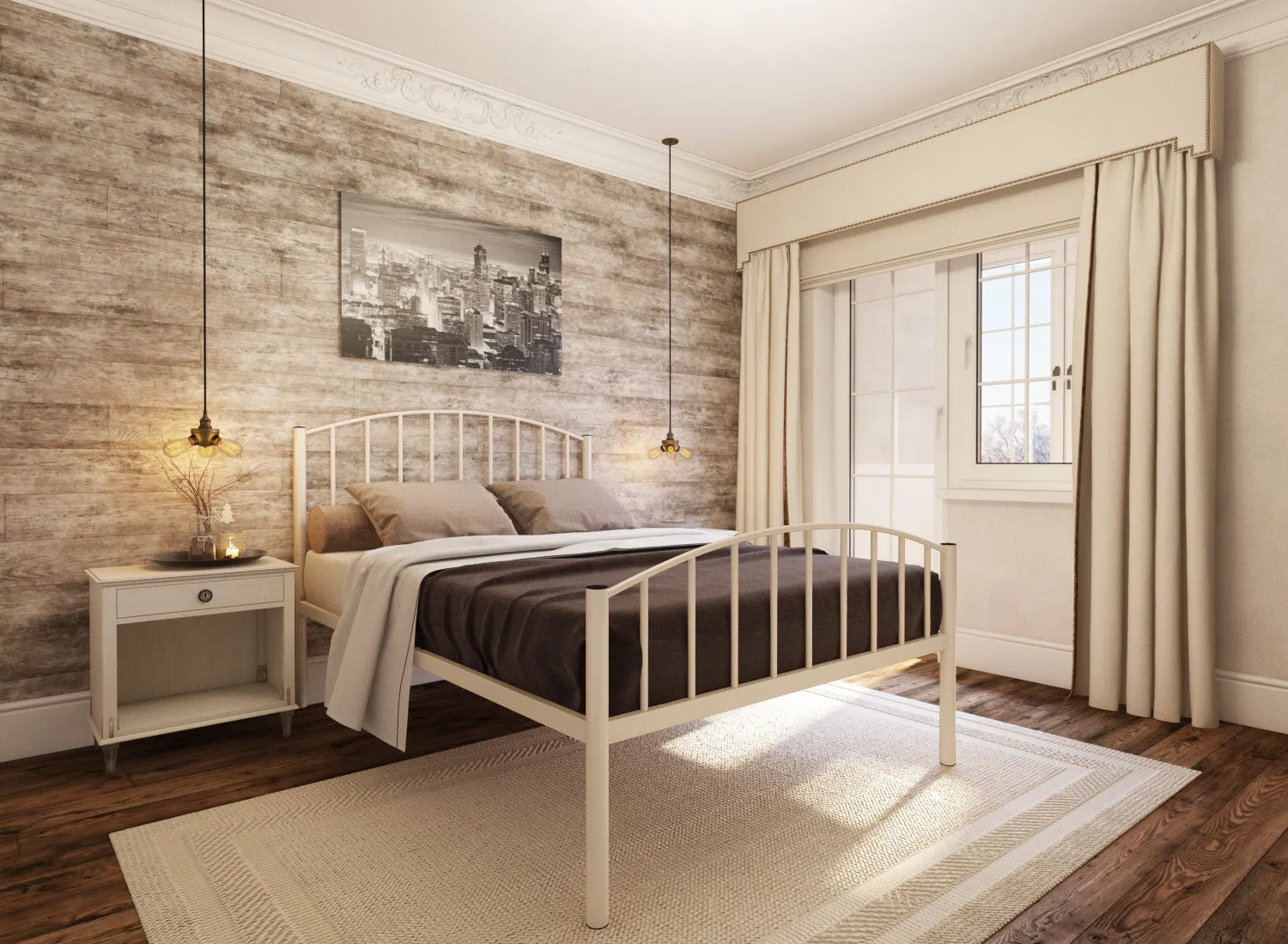Memphis Metal Bed Frame - Custom