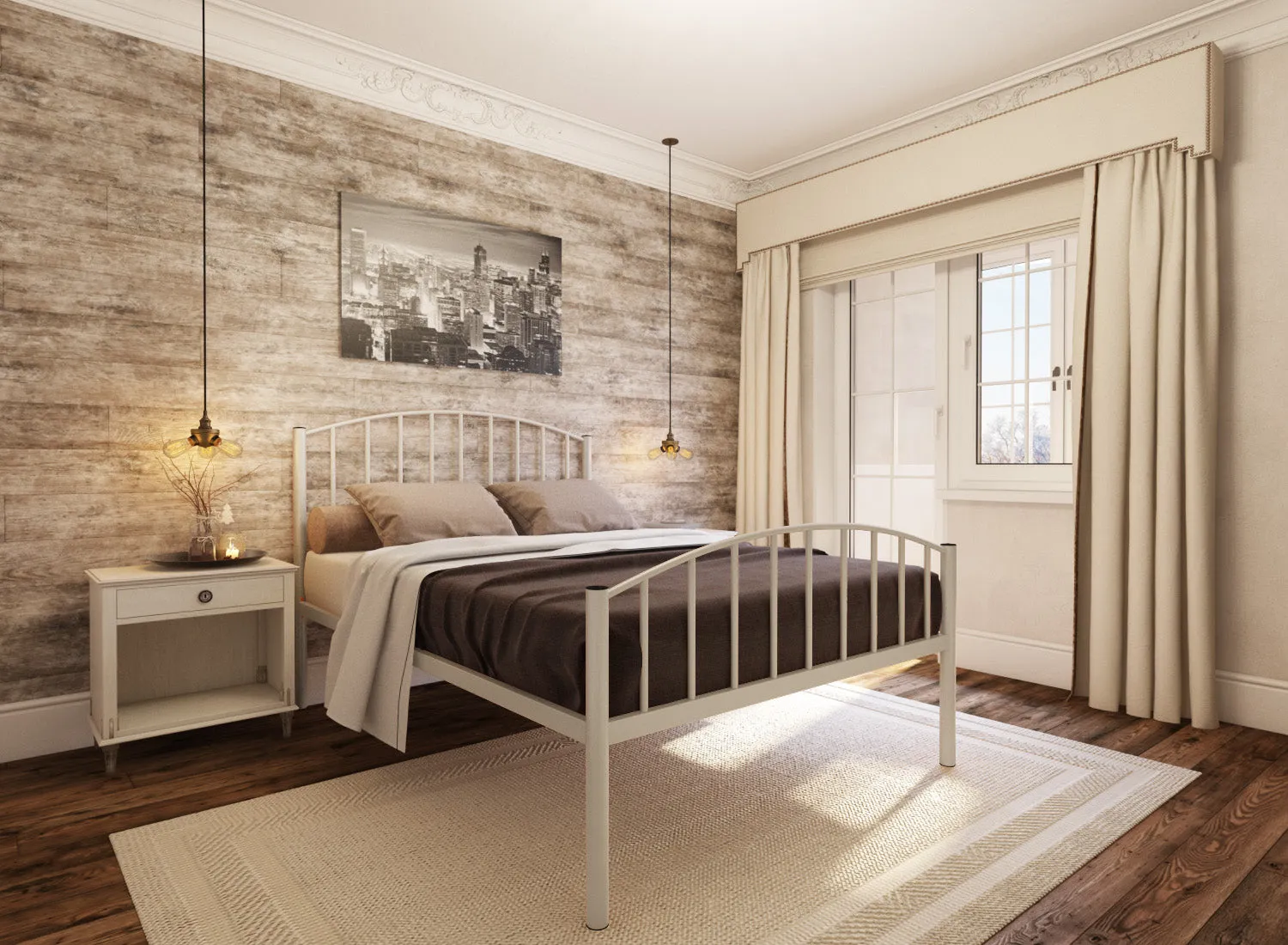 Memphis Metal Bed Frame - Custom