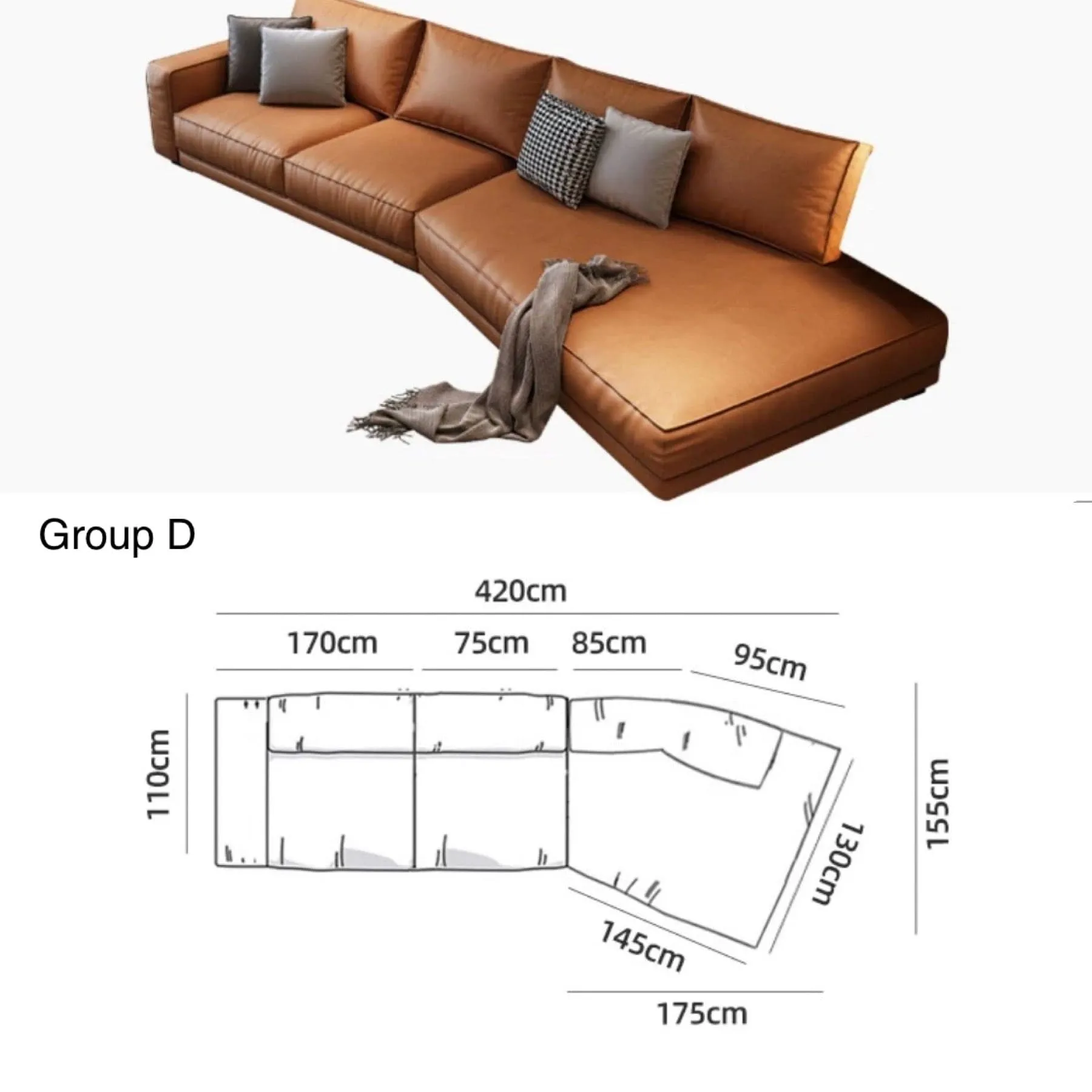 Napoli Sectional Sofa