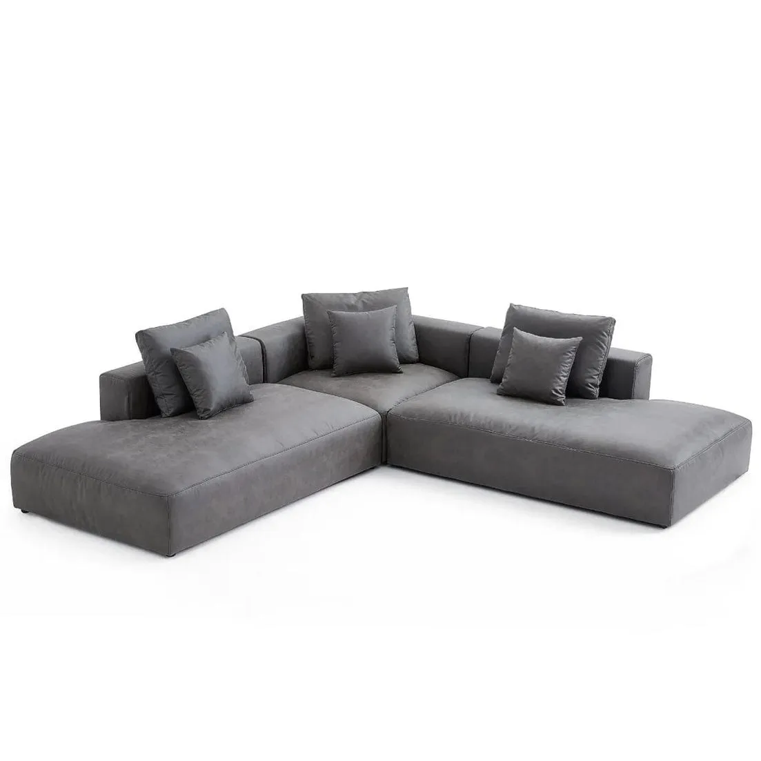 Nathan Sectional Open Chaise Sofa