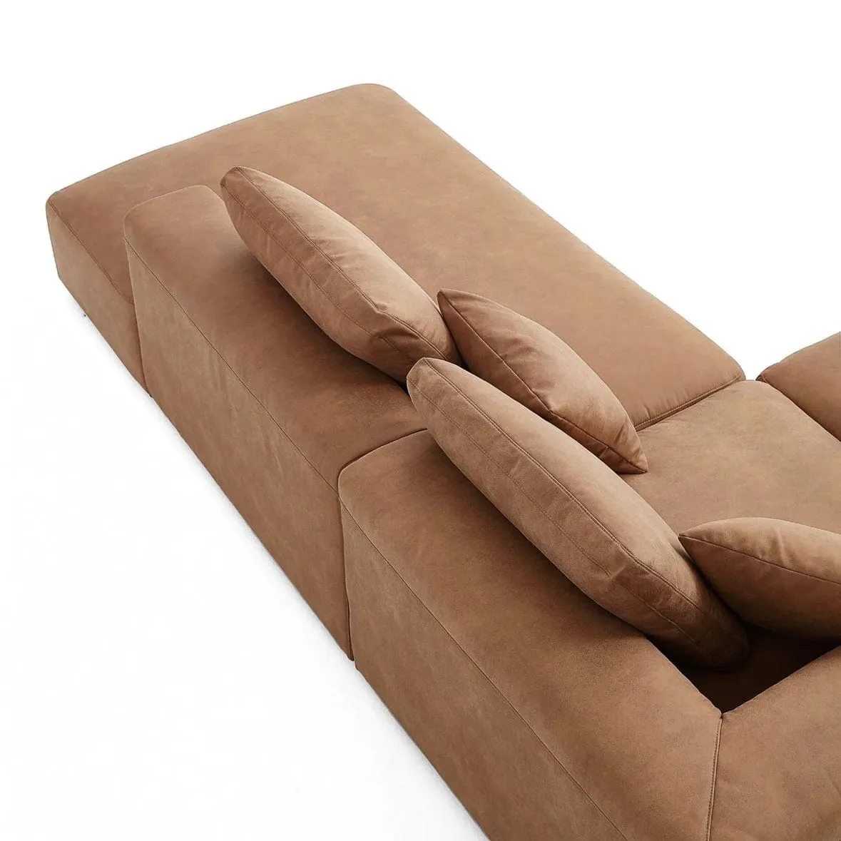Nathan Sectional Open Chaise Sofa