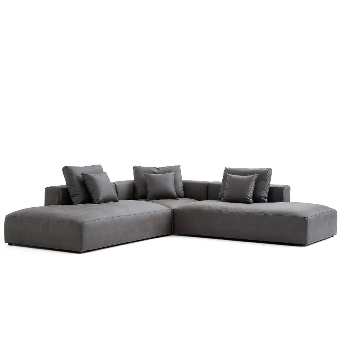 Nathan Sectional Open Chaise Sofa