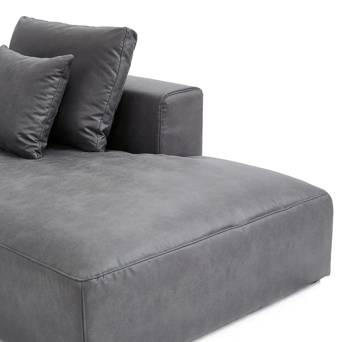 Nathan Sectional Open Chaise Sofa