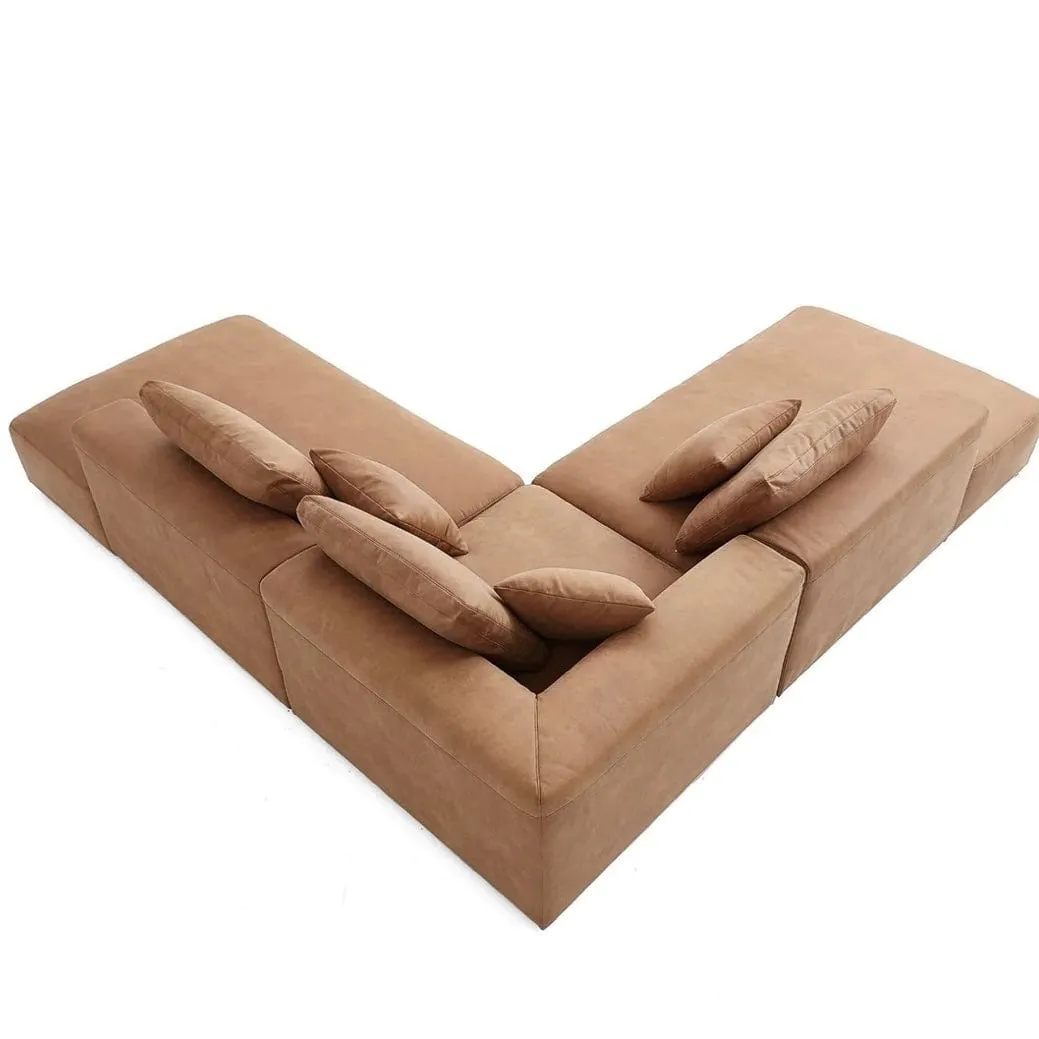 Nathan Sectional Open Chaise Sofa