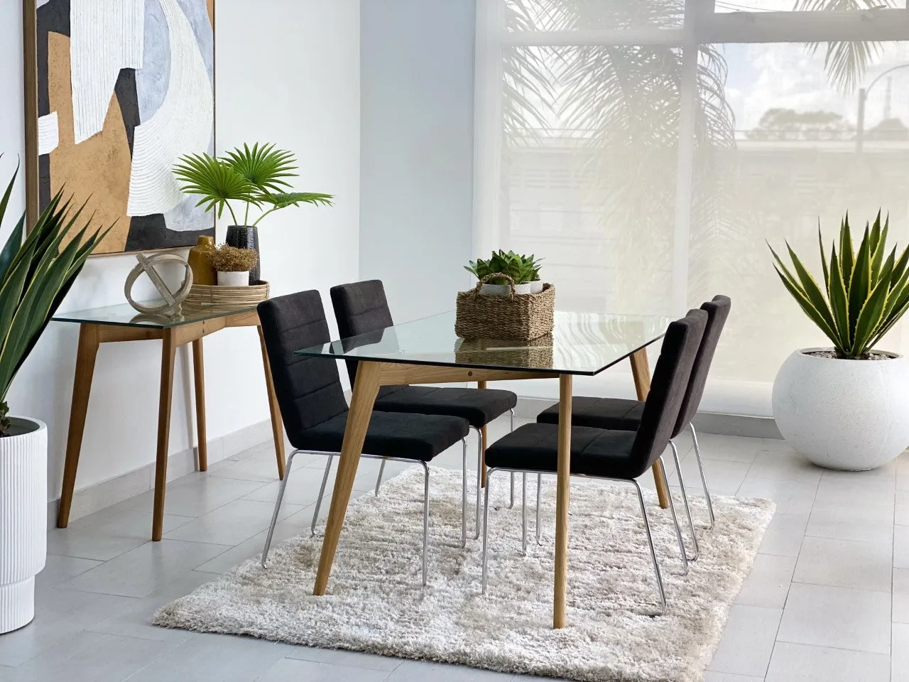 Nova Ash Wood Dining Table