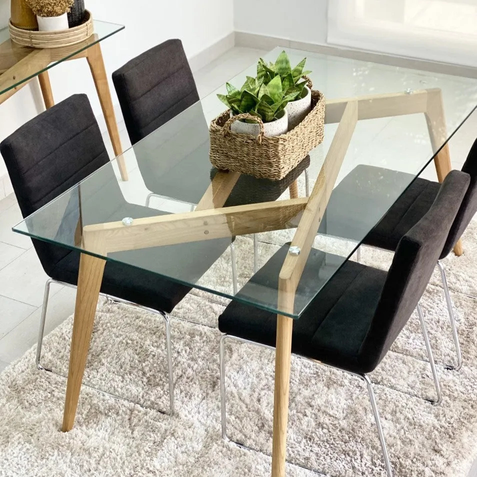 Nova Ash Wood Dining Table