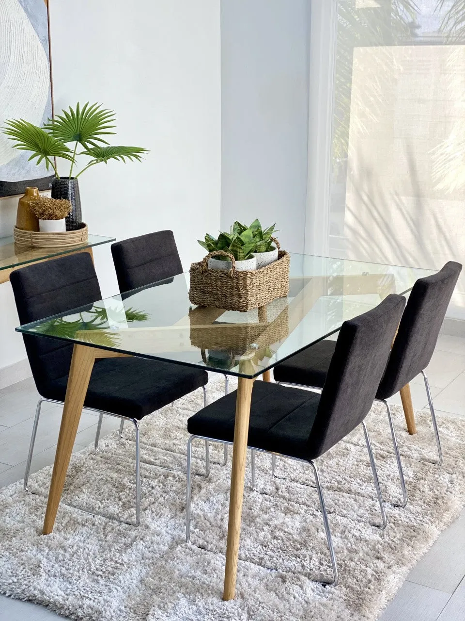 Nova Ash Wood Dining Table