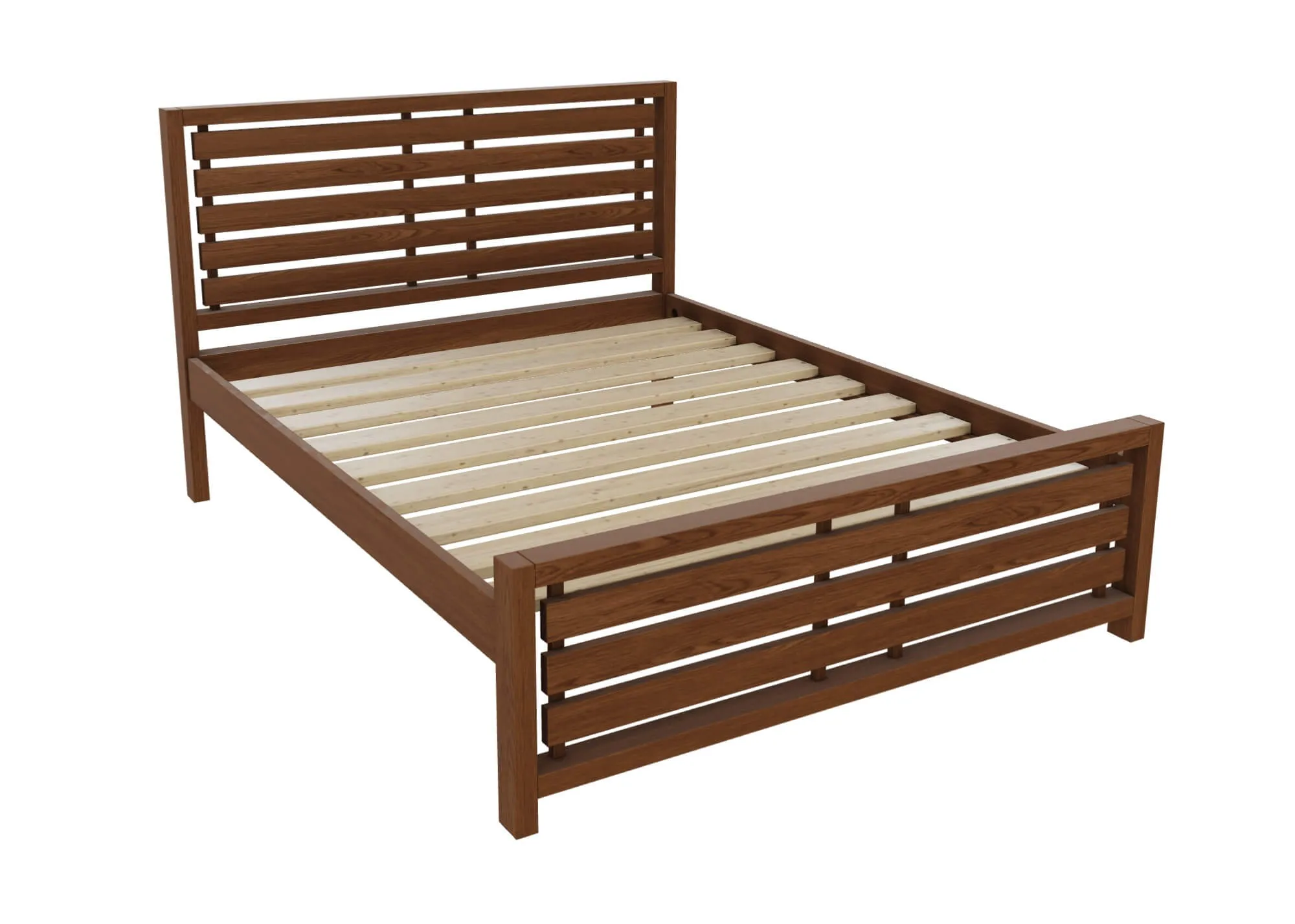 Novara Solid Oak Bed