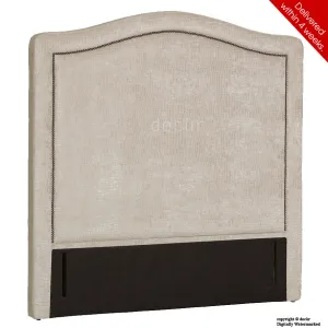 Ramani Chenille Headboard - Pearl
