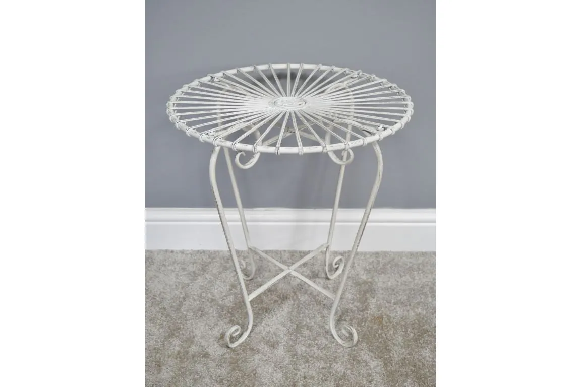 Retro Table (White) (2 per box)