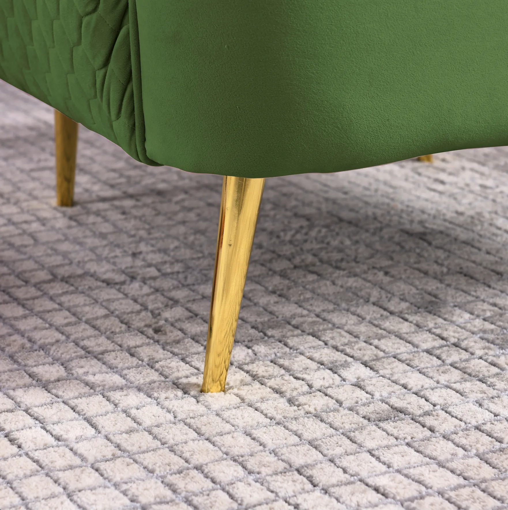 Rubeza Leo Lottie Collection Armchair - Grass Green 2