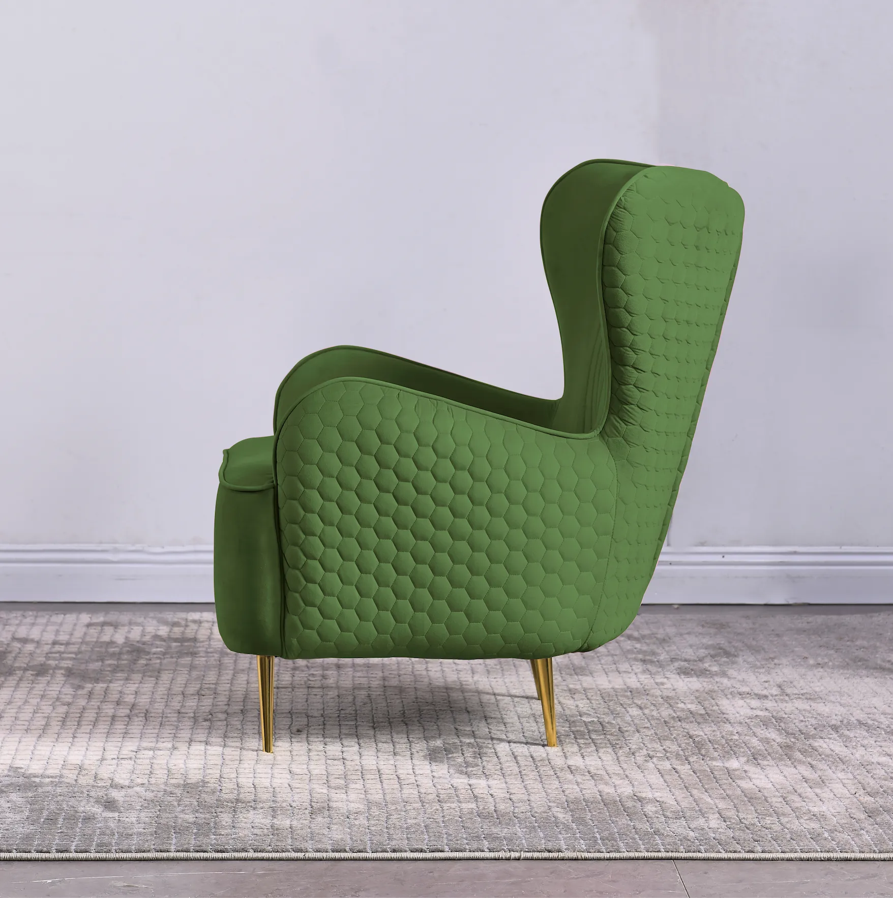 Rubeza Leo Lottie Collection Armchair - Grass Green 2