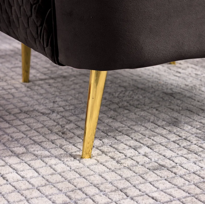 Rubeza Leo Lottie Collection Armchair - Iron Grey