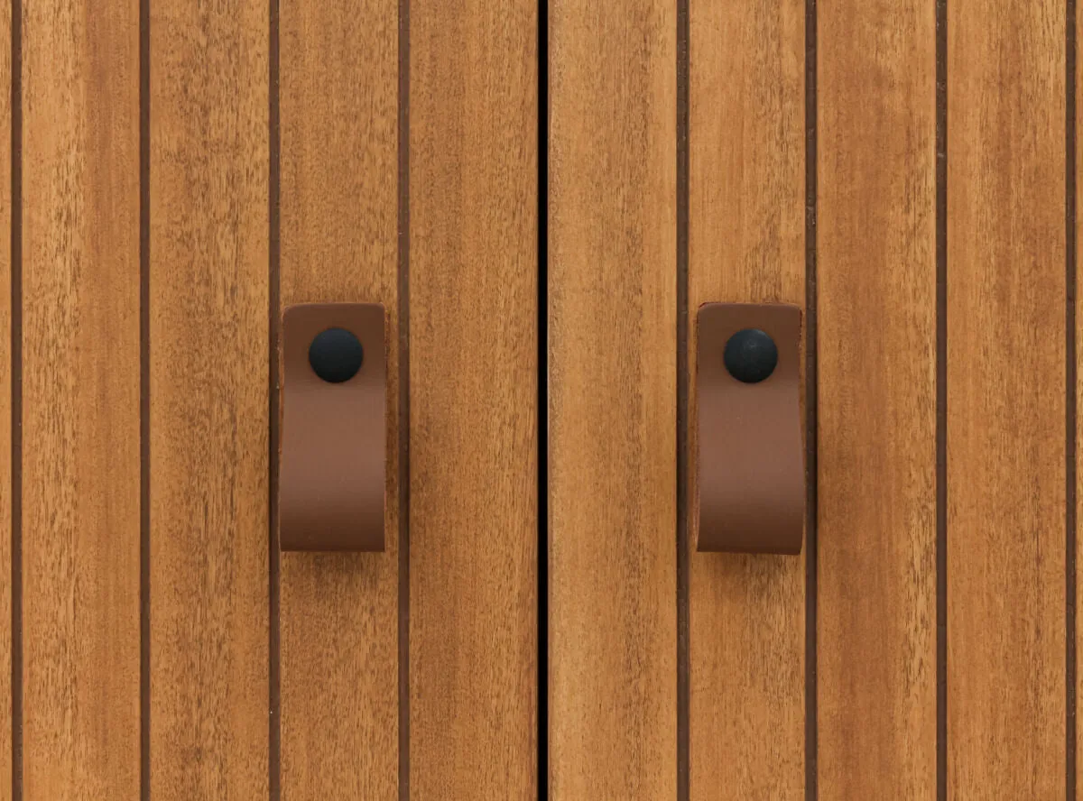 Senna Rose Wood 2 Doors Wardrobe