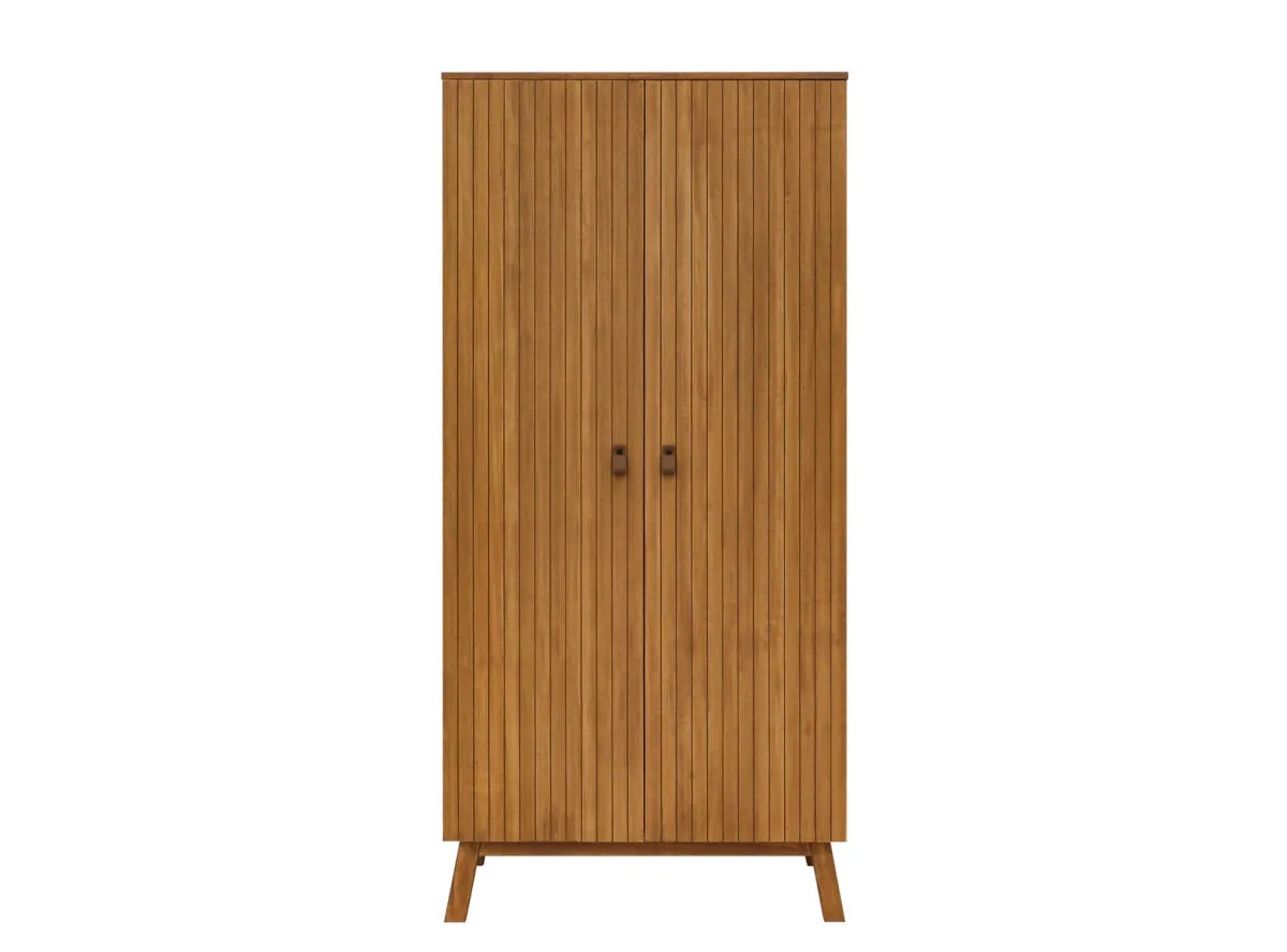 Senna Rose Wood 2 Doors Wardrobe