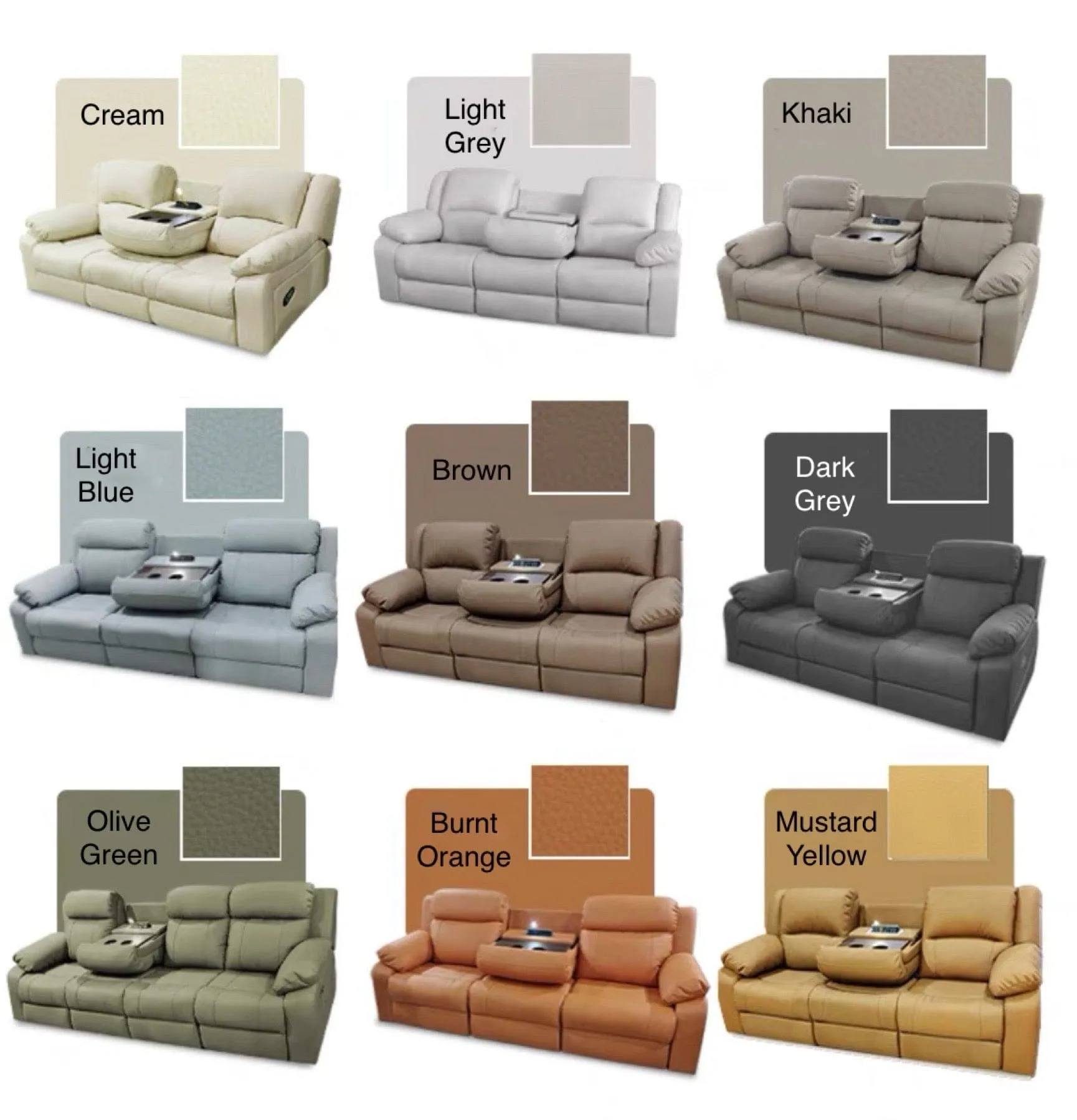 Tott Recliner Sofa