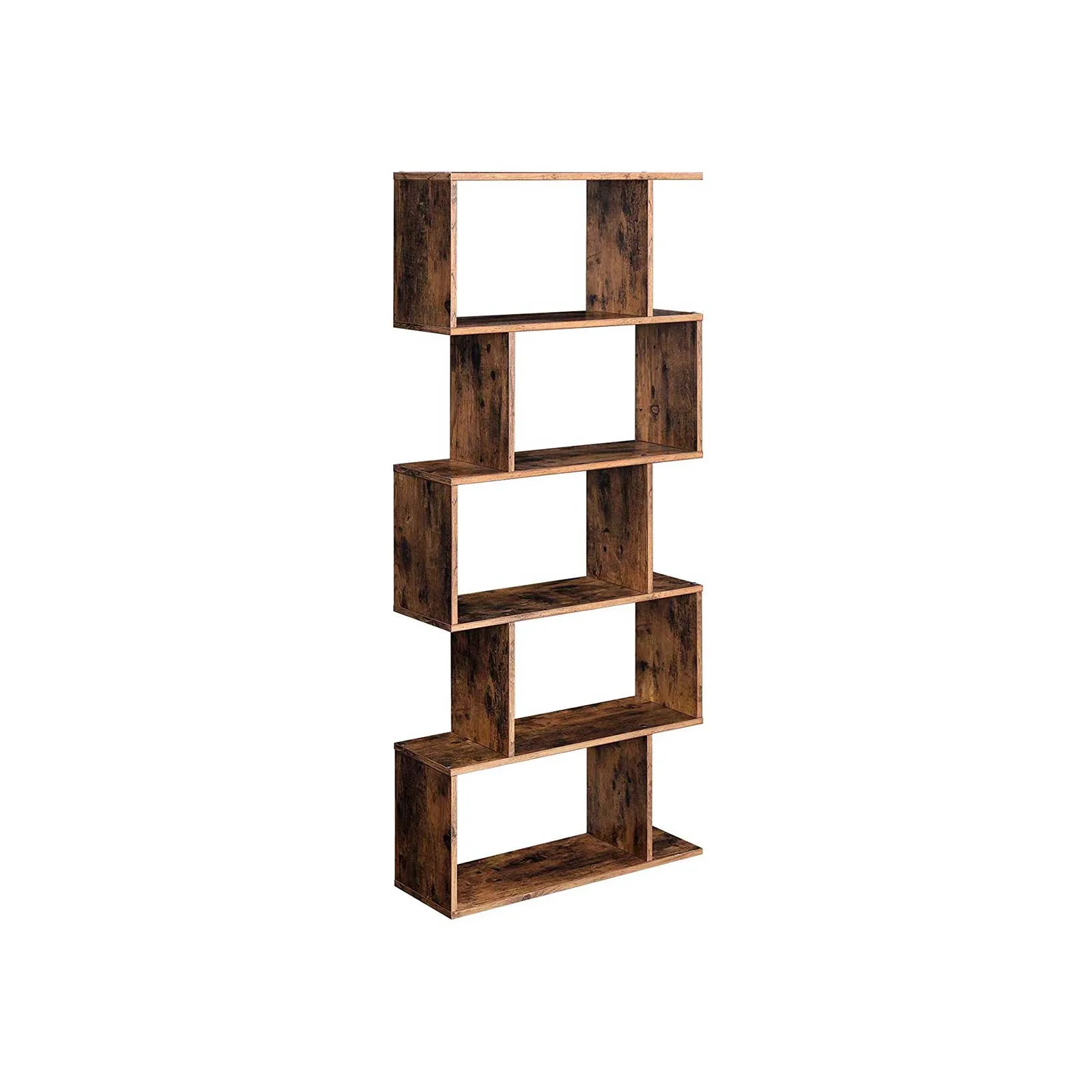 Wooden Bookcase Display Shelf